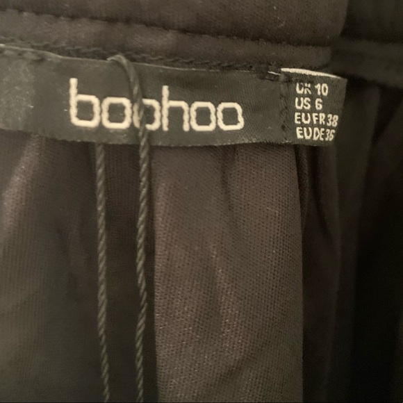 NWT Boohoo Lace Top Skater Dress - Picture 5 of 7